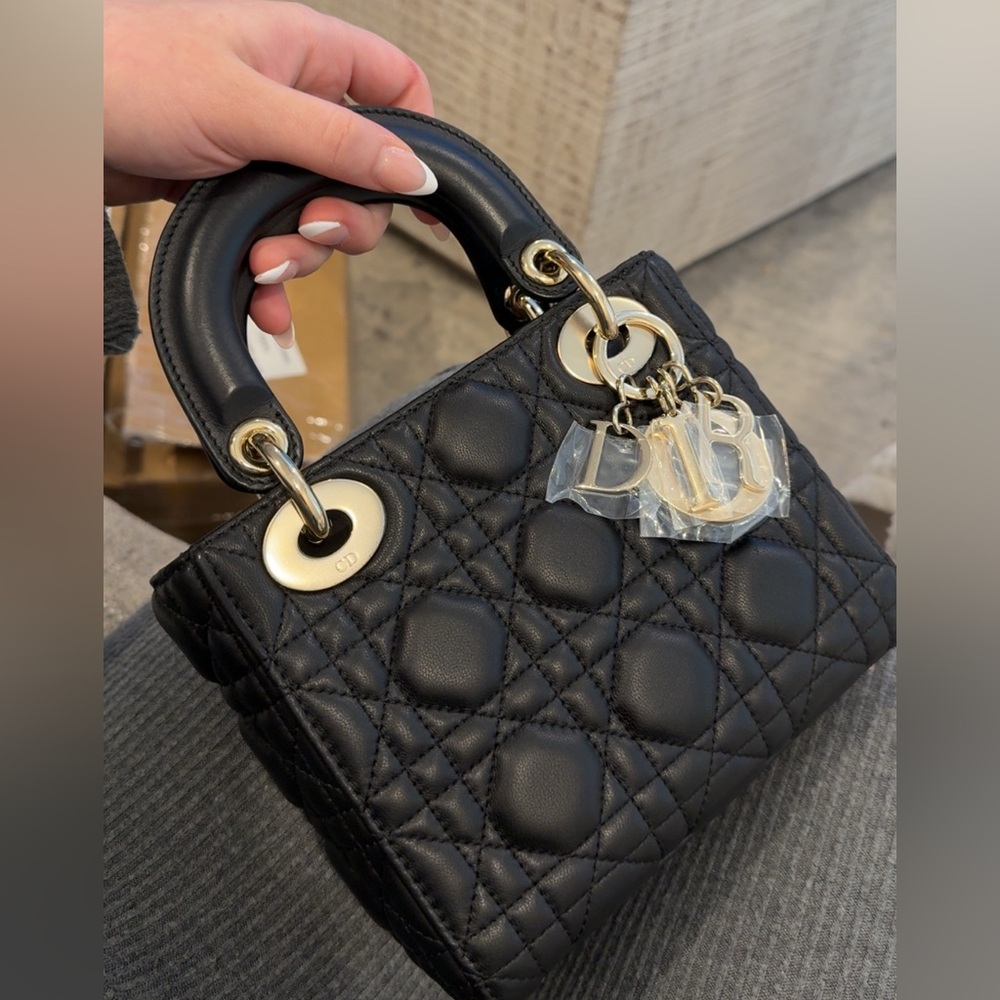 Black Quilted Handbag